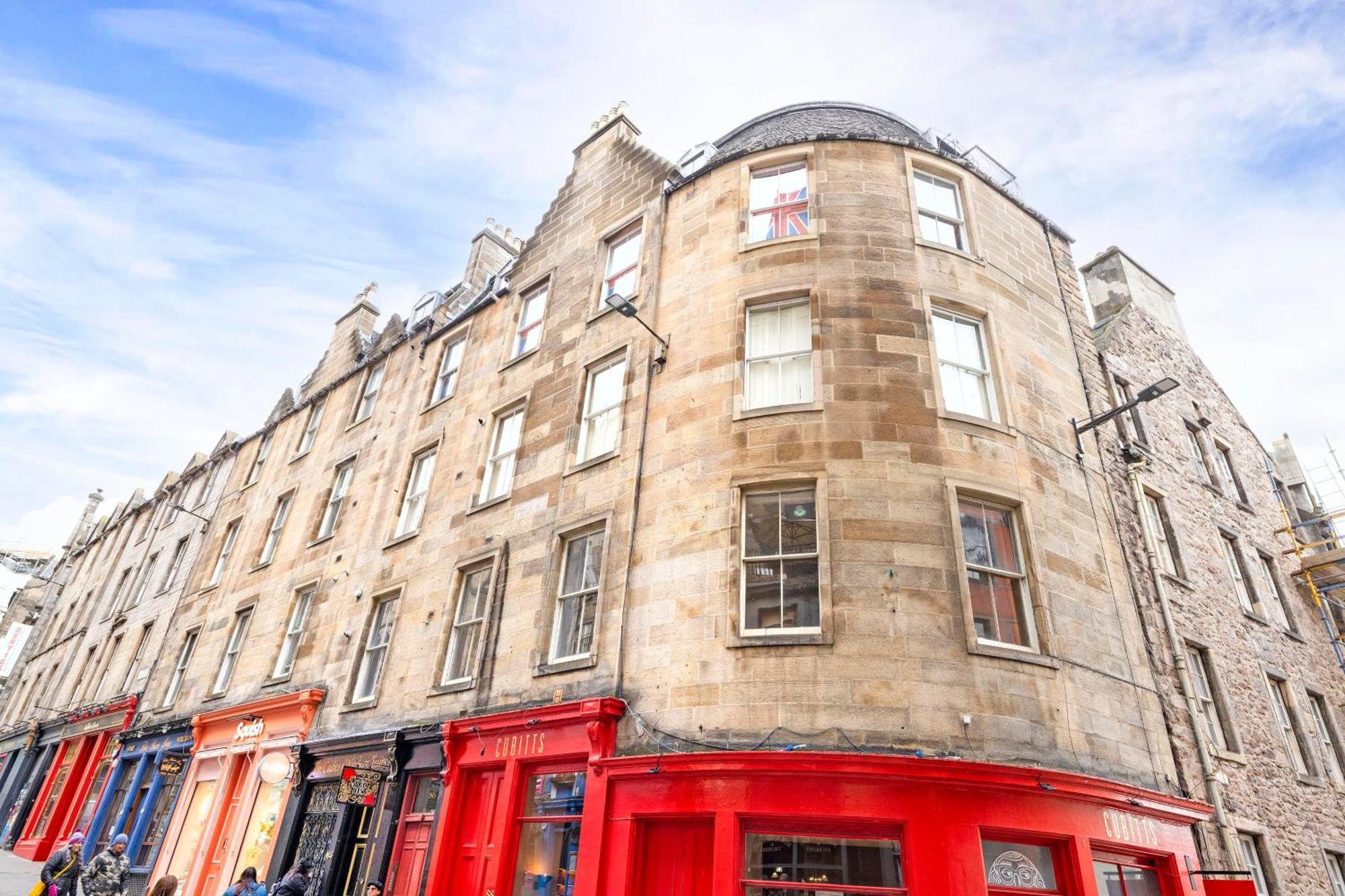 Apartamento Joivy Charming Flat Near St Giles Edimburgo Exterior foto